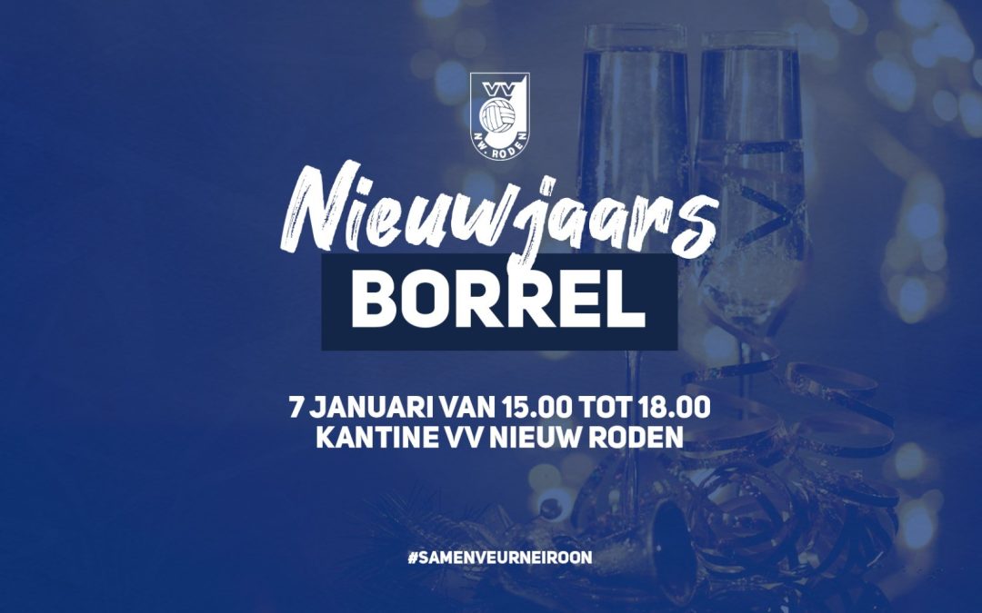 Nieuwjaarsborrel 7 januari 2024