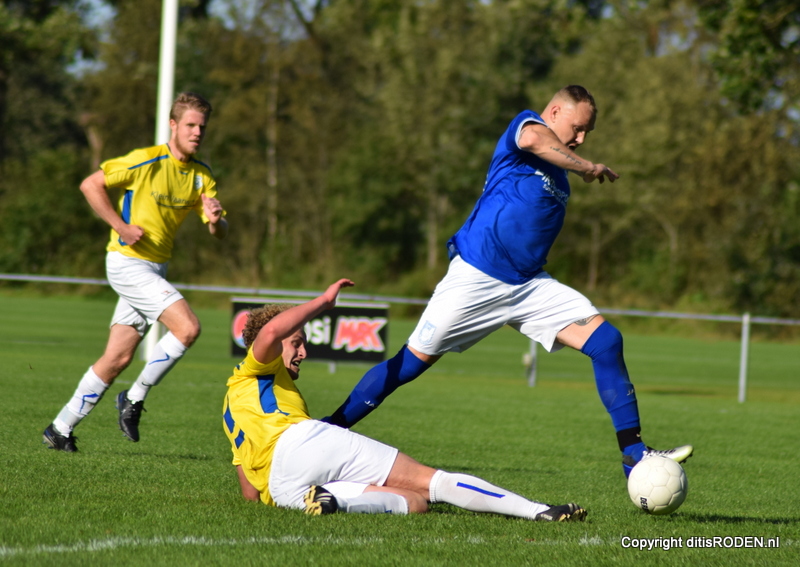 Nieuw Roden verliest wederom onnodig tegen Geel Wit