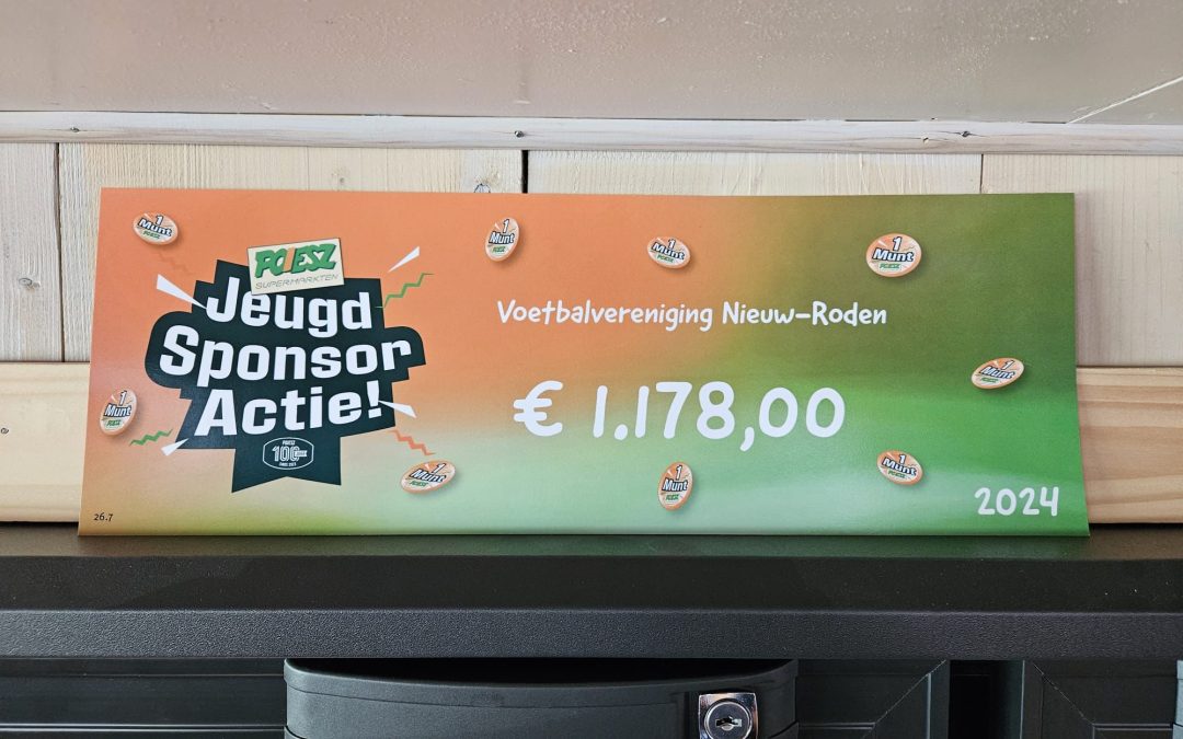 Opbrengst Jeugd Sponsor Actie