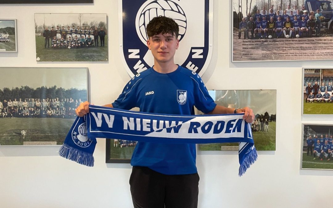 Milan Wirth eerste nieuwe aanwinst voor V.V. Nieuw Roden