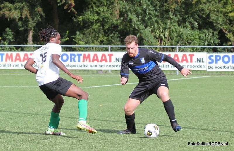 Nieuw Roden 1 lijdt eerste nederlaag na zwak optreden in Groningen