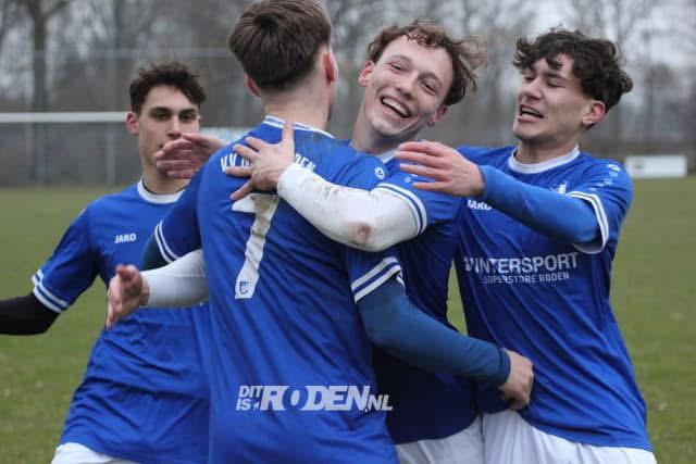 Volle buit voor Nieuw Roden na heetgebakerd potje tegen VVK