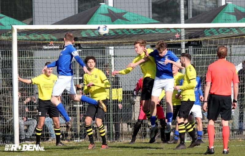 Nieuw Roden en BSVV schieten weinig op met gelijkspel