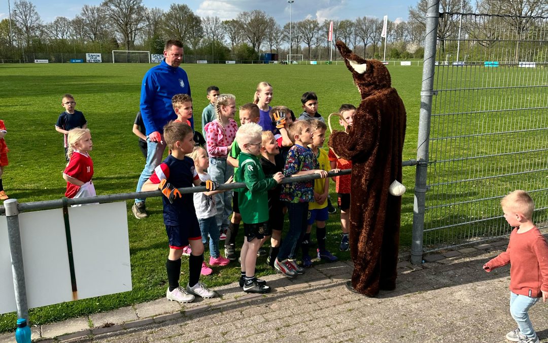 Paastraining voor de jongste jeugd