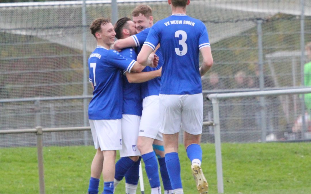 Nieuw Roden 1 walst over Gruno heen