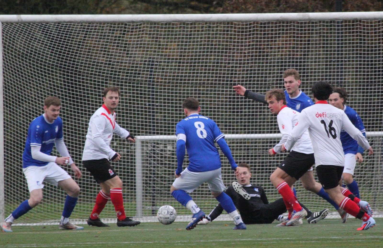 Eerste nederlaag voor Nieuw Roden 1 op Corpus den Hoorn