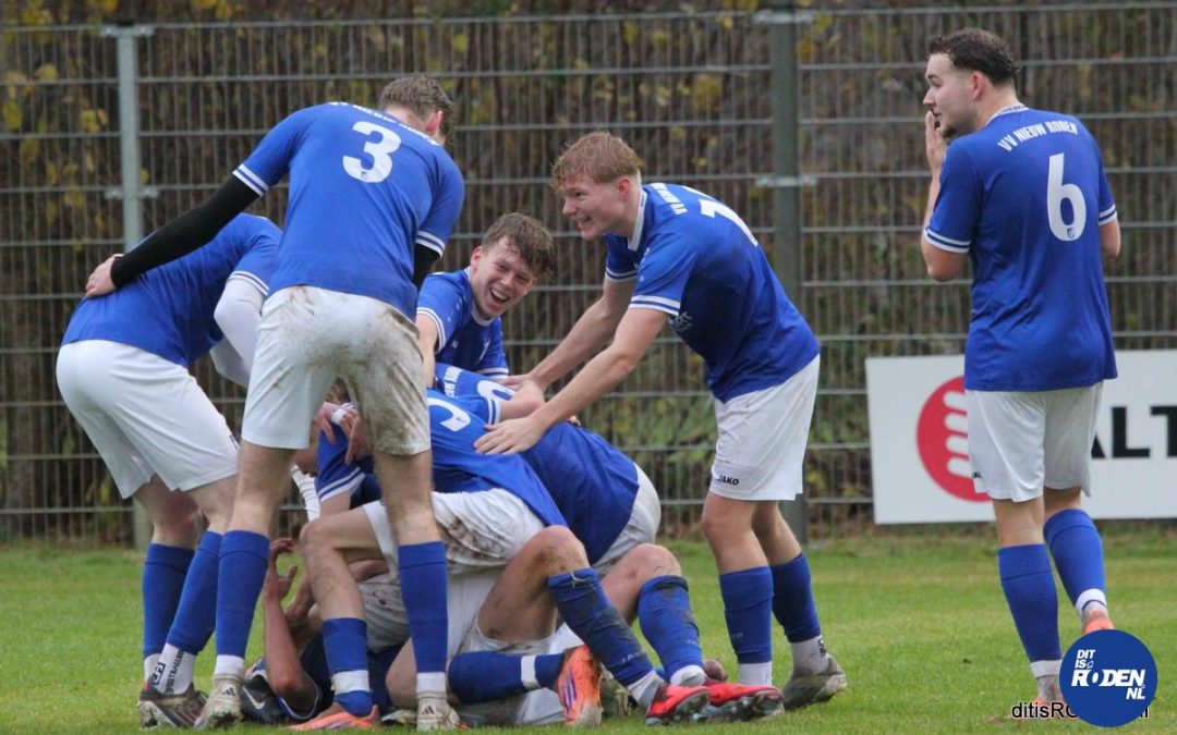 Nieuw Roden walst over DIO heen en doet volop mee bovenin
