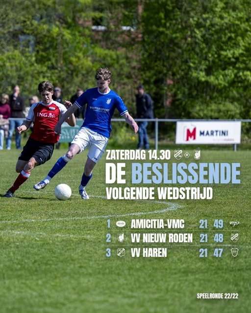 Tijd voor de climax van het seizoen