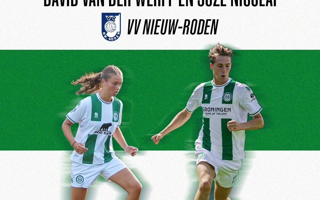 FC Groningen on tour komt naar Nieuw Roden!